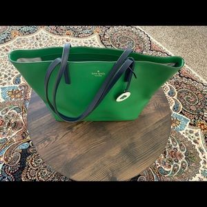Kate Spade Green Tote Handbag New